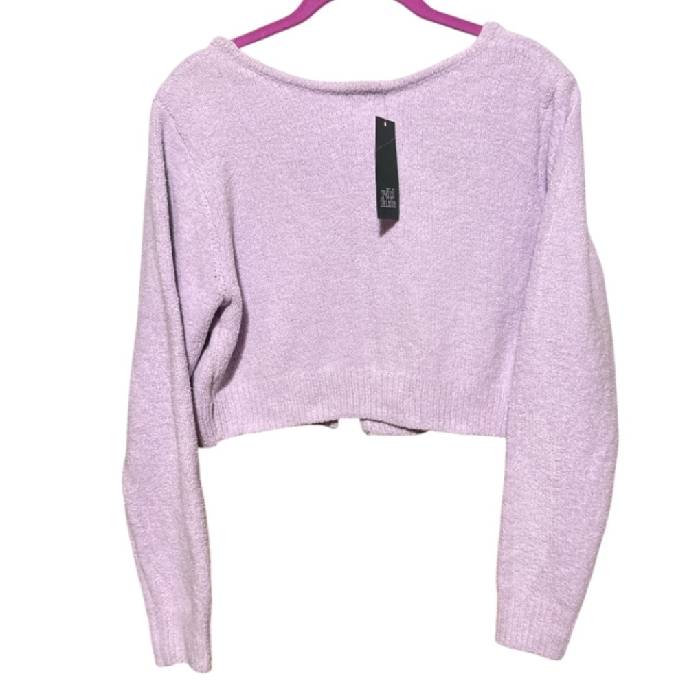 Wild Fable Soft Lilac Sweater - Picture 4 of 6